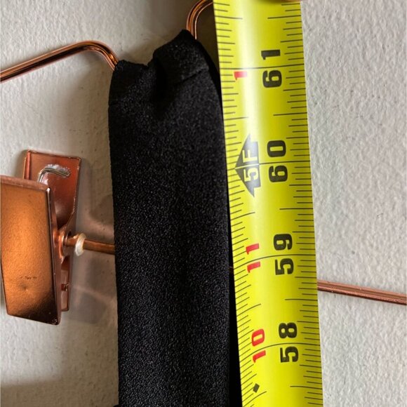 Tahari Women Off Shoulder Strap Back Zip Wide Leg Jump Suit Black Size 8 - Picture 3 of 16